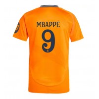 Maglia Calcio Real Madrid Kylian Mbappe #9 Seconda Divisa 2024-25 Manica Corta